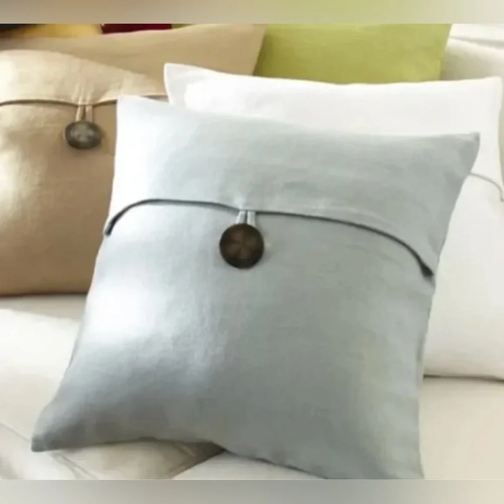 Pottery Barn linen pillow case price firm